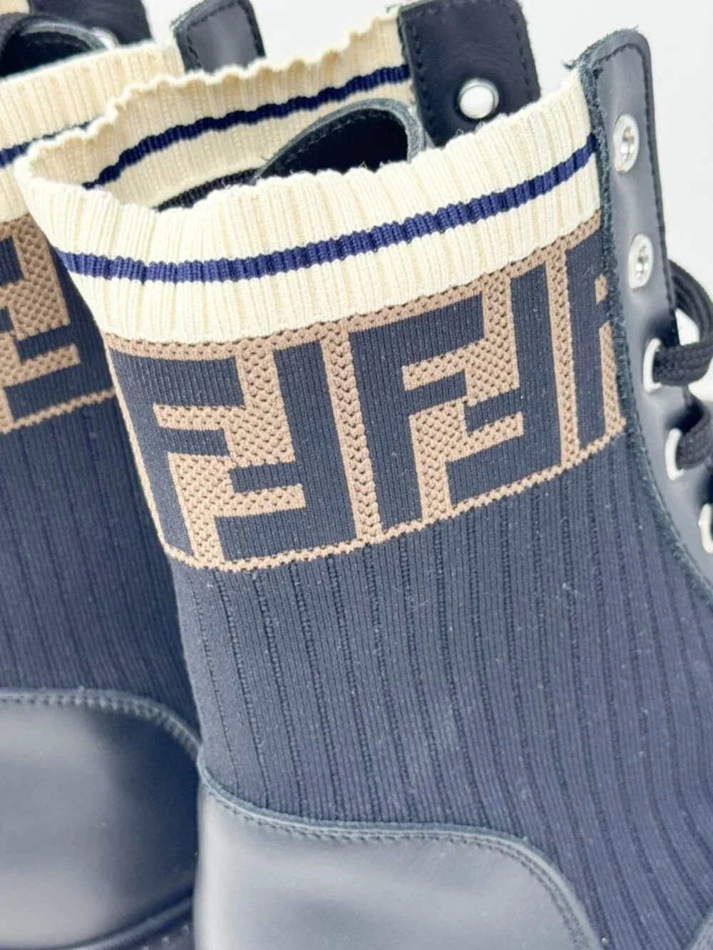 Fendi Kids Bike Boots